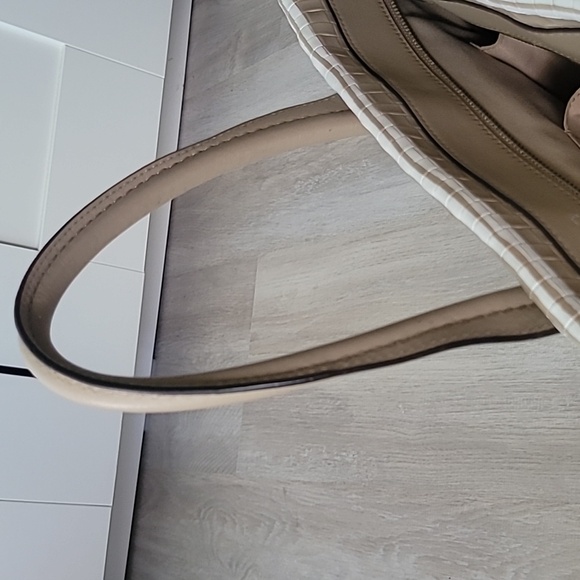 COACH Bleecker Riley Embossed Weave Leather Satchel/Shoulder/Crossbody Tote Bag - Picture 5 of 10